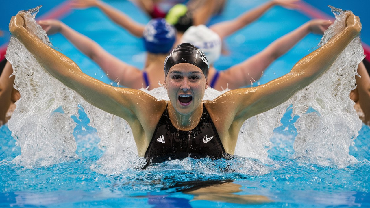 Kate Douglass Wins Olympic Gold for U.S. in 200 Breaststroke