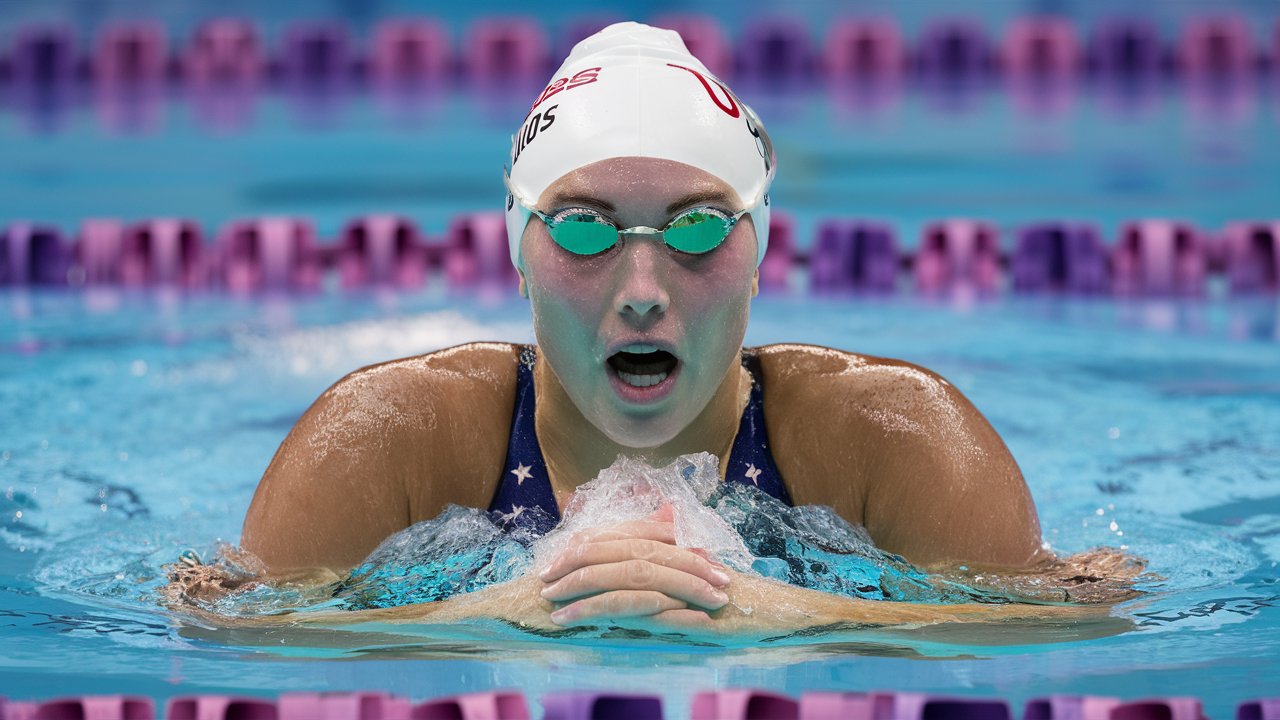 Kate Douglass Wins Olympic Gold for U.S. in 200 Breaststroke